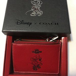 Disney x Coach Boxed Minnie Mouse Mini Skinny